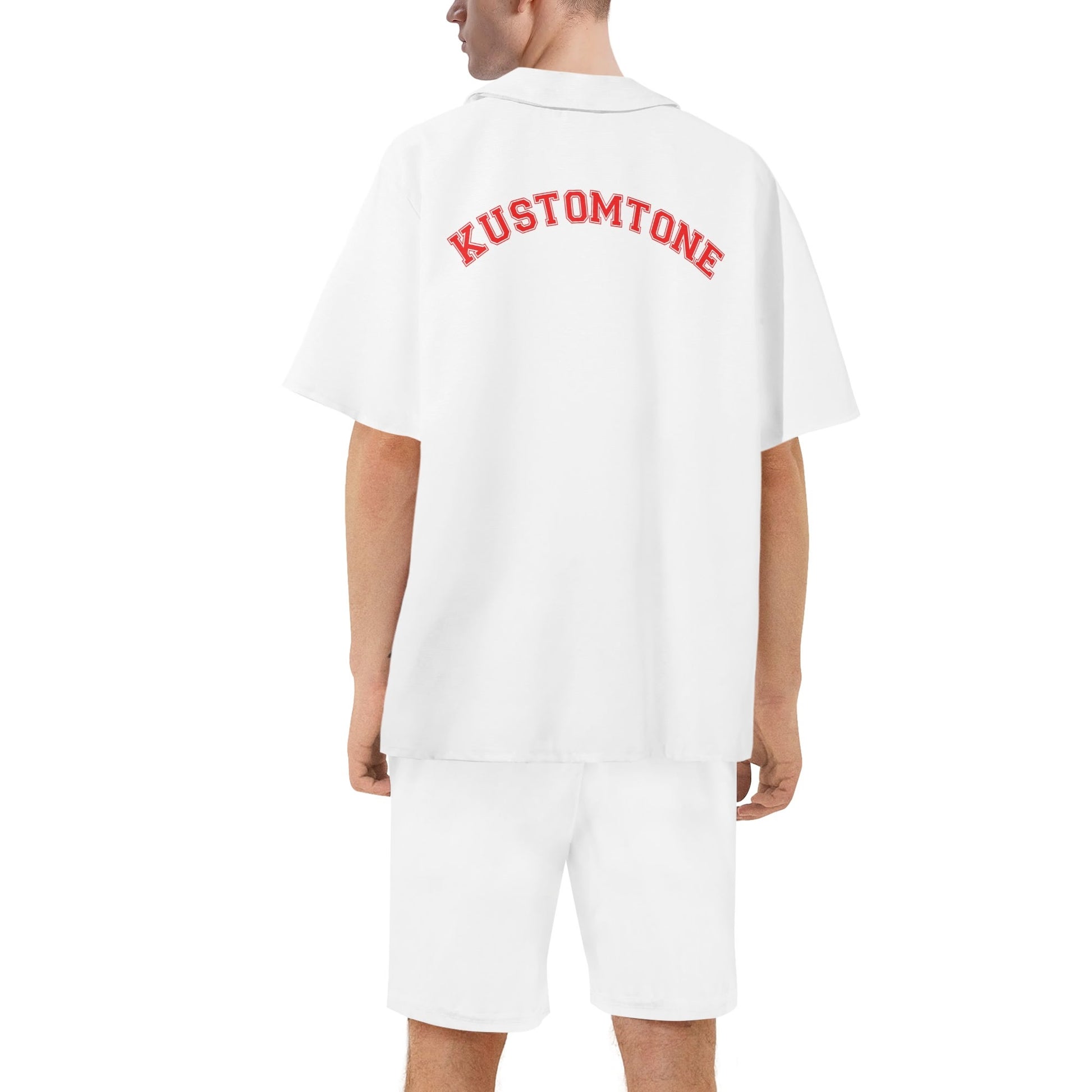 Mens KustomTone Short Sleeve Shirt and Shorts Set