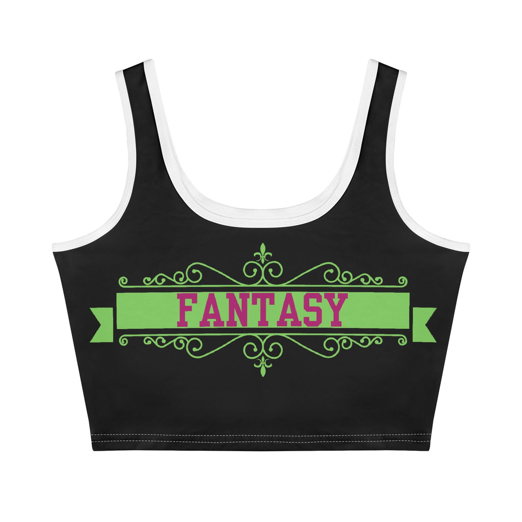 Fantasy Womens Crop Tank Top