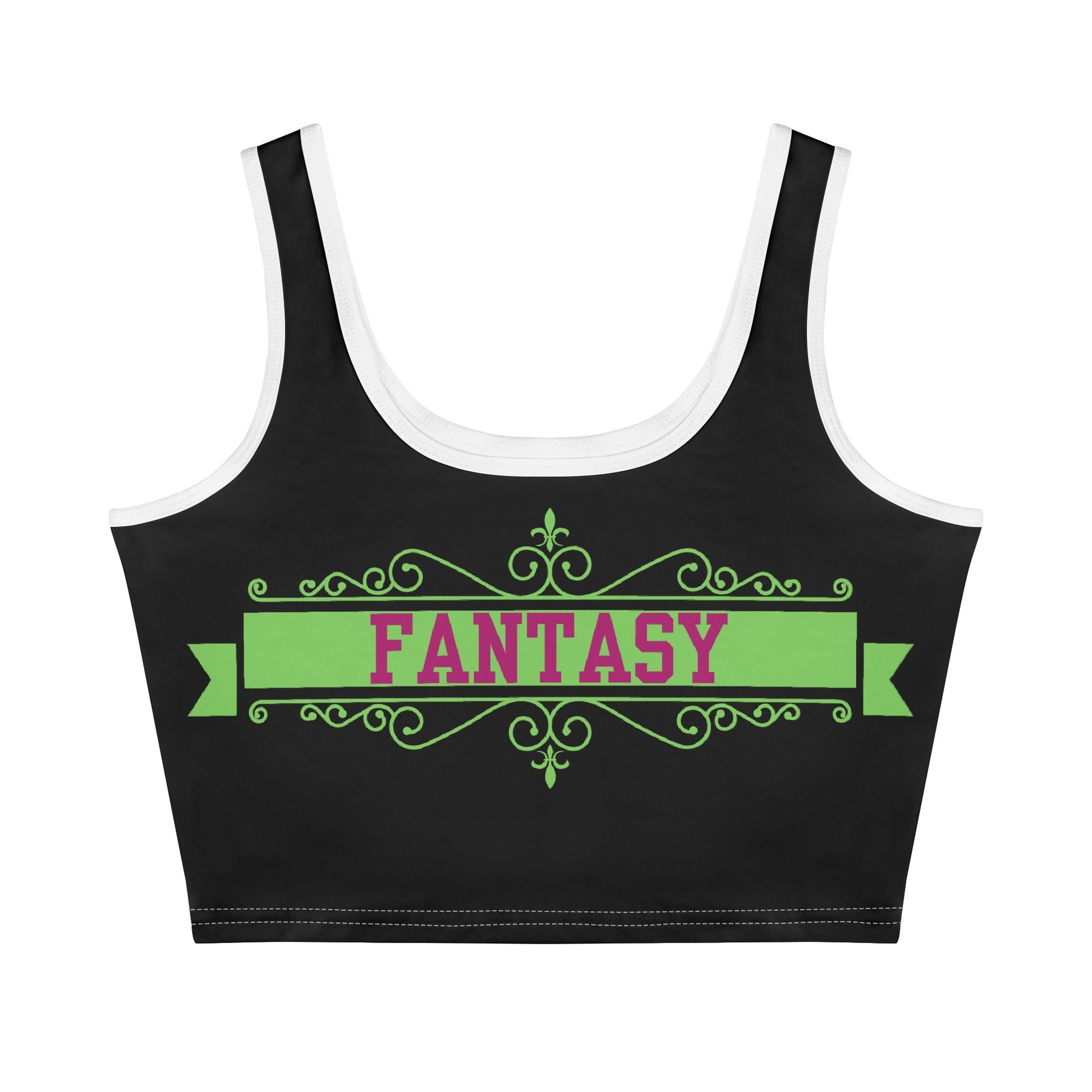 Fantasy Womens Crop Tank Top