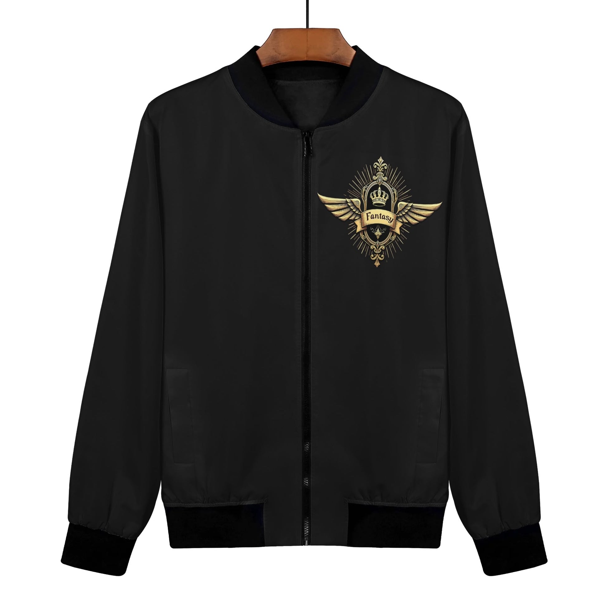 Premium Quality Fantasy Themed Bomber Jacket - Versatile All-Season Coat for Men and Women - Fashionable Gift Idea