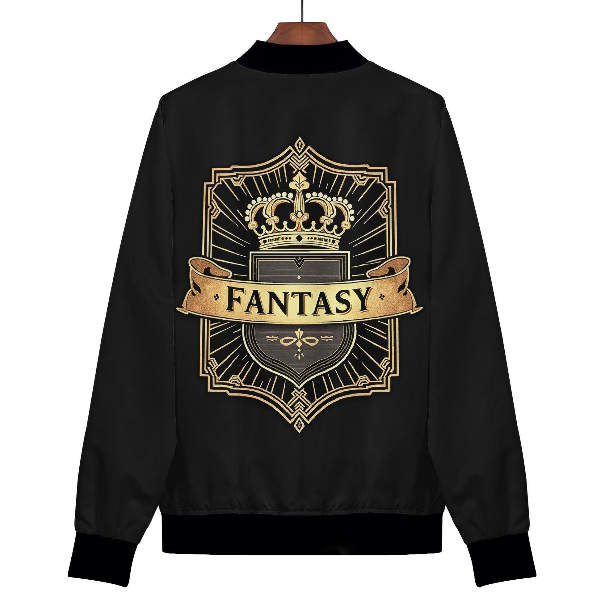 Premium Quality Fantasy Themed Bomber Jacket - Versatile All-Season Coat for Men and Women - Fashionable Gift Idea