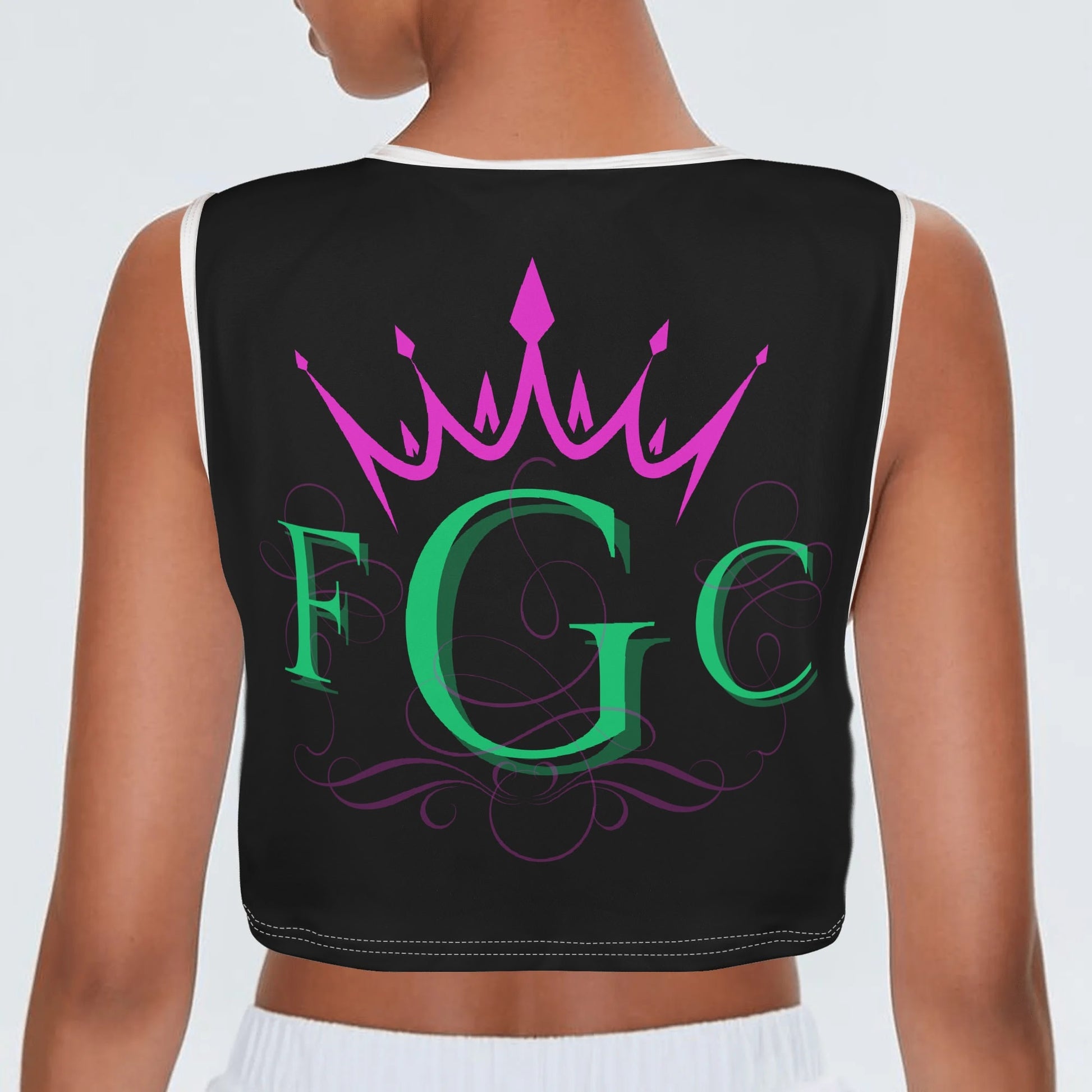 Womens Fantasy Crop Tank Tops