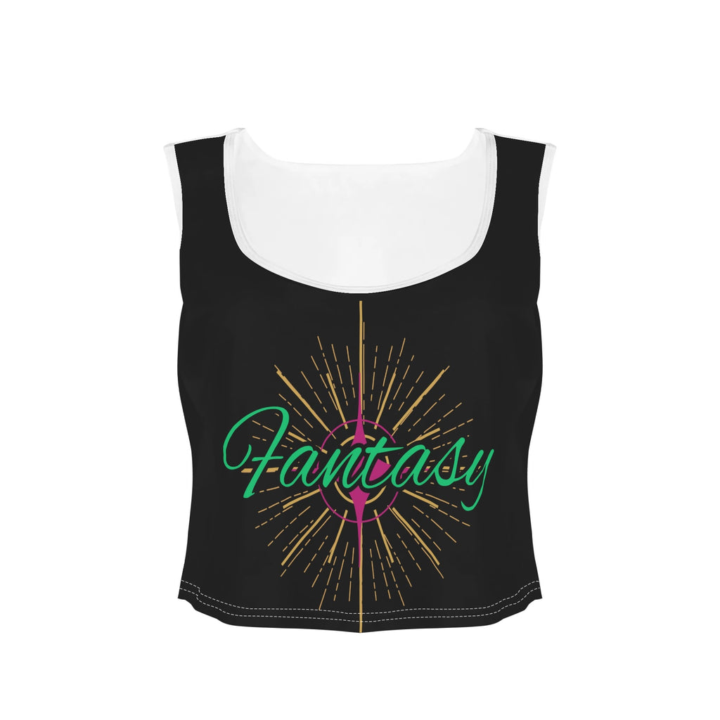 Womens Fantasy Crop Tank Tops